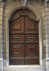 Italian old door