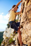 Determined to reach the top