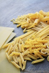 pasta selection