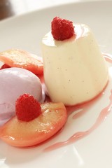  sweet Panacota  dessert