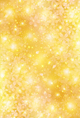 桜　年賀状　背景