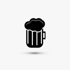 Vector black web icon on white background. Eps10