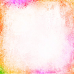 colorful grunge frame