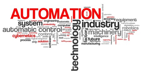 Automation - word cloud illustration