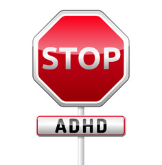 ADHD - Attention deficit hyperactivity disorder - isolated sign