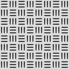 White Background with Perforated Pattern