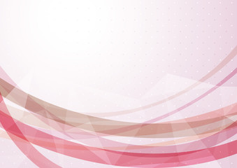 Modern red lines abstract background