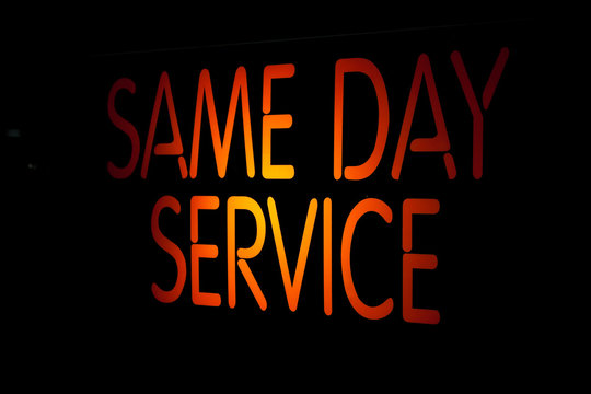 Neon Sign Same Day Service