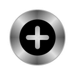 Obraz premium Chrome Button