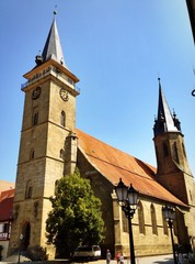 Fototapeta na wymiar Stiftskirche zu Öhringen