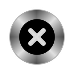 Obraz premium Crhome Button