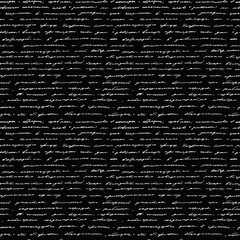 Handwriting. Seamless vector background.