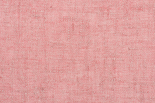 Red Natural Linen Textile Texture