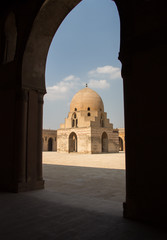 Fototapeta premium Ibn-Tulun-Mosque in Cairo, Egypt