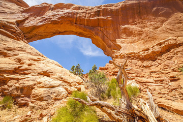 South window in Arches National Park, Utah © malajscy