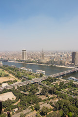 Scenic view of Cairo in Egypt
