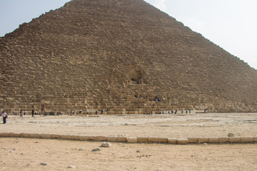 Fototapeta na wymiar Great Pyramids of Gizah, Cairo, Egypt