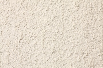 Rough white cement wall painting