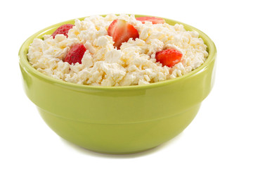 cottage cheese in bowl
