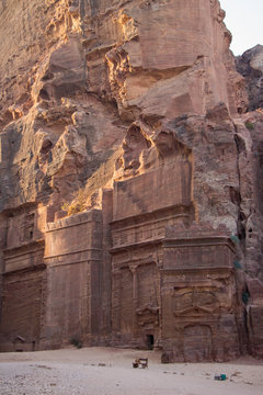 Tempel in Petra, Jordanien