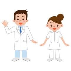 医者と看護士