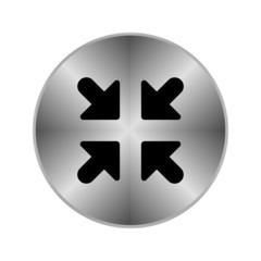 Fototapeta premium Chrome Icon