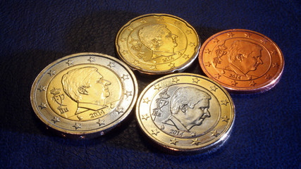 belgium euro coins 2014