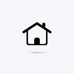 Home sign icon.