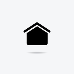 Home sign icon.