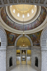 Interior of the State Capitol of Utah in Salt Lake City