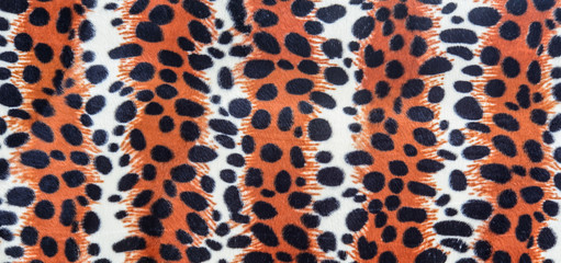 texture of leopard leather