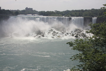 American and Bridal Veil Falls