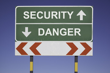 security or danger