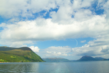 Northern Norwegian fjords.