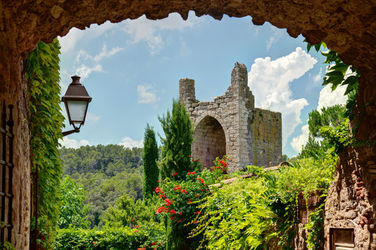 Peratallada, Costa Brava, Cataonia, Spain.