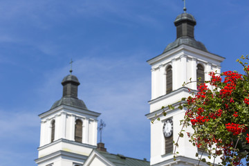 Fototapeta na wymiar Church of St. Alexander in Suwalki. Poland