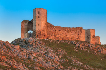 Fototapeta premium antique fortress ruins. Enisala