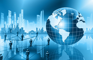 Best Internet Concept of global business from concepts series