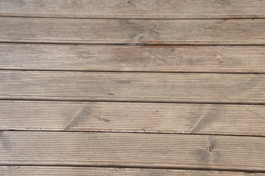 Wooden deck