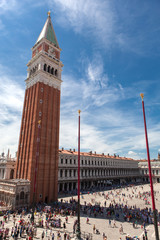 Fototapeta na wymiar San Marco square in Venice, Italy