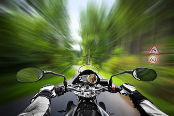 motorcycle exessive speed