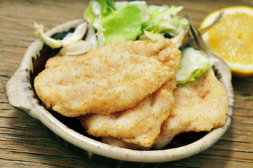 fried hake