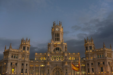 Fototapeta premium Plaza de Cibeles, Madrid