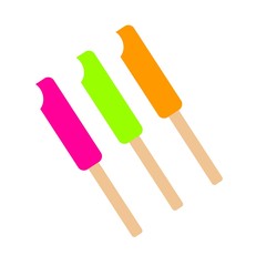 Glaces en bâtonnet