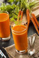 Organic Raw Carrot Juice