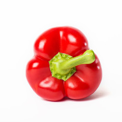 Red pepper isolated on white background