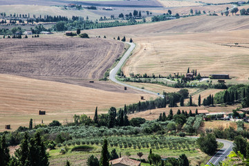 colli senesi toscana pienza