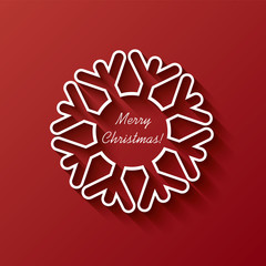 Christmas card vector illustration design