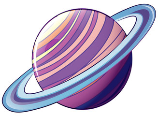 A planet with an orbit © blueringmedia