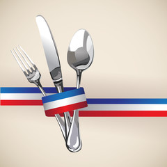 French Restaurant Catering Gastroservice Logo